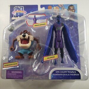 SPACE JAM: New Legacy On Court Rivals Tasmanian Devil & The Brow Action Figure